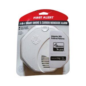 *NEW* First Alert SMCO410 Z-Wave Battery-Powered Smoke Detector Carbon Monoxide